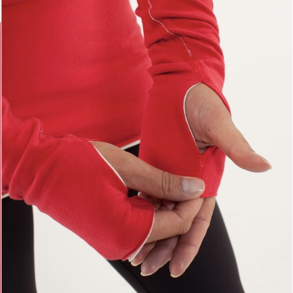 Lululemon Every Yogi Long Sleeve Currant / Heathered Ghost - Picture 6 of 15